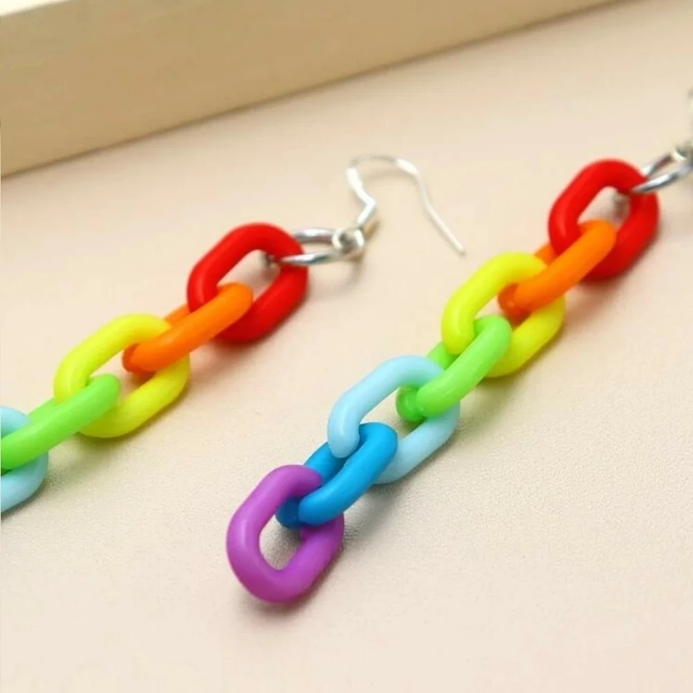 NWT Multicolor Dangle Earrings